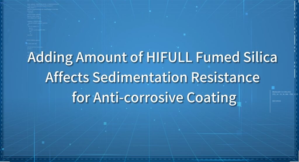 Fumed Silica Improves Sedimentation Resistance For Anti-corrosive ...